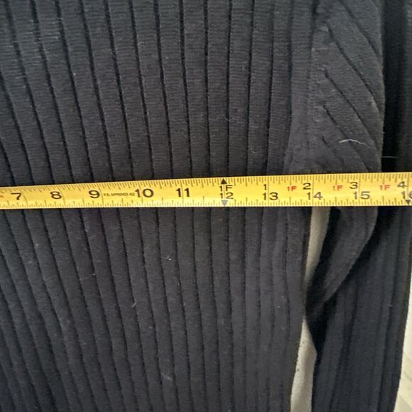 Y2K Zip Up Cardigan With Matching Scarf  Womens Medium NWOT - Picture 7 of 10